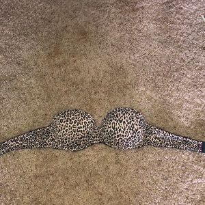 34A pink strapless bra